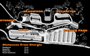 Sturgis RV Park Map