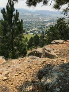 Hiking Above Park