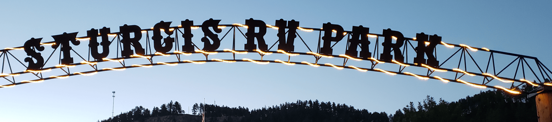 Sturgis RV Park Entrance