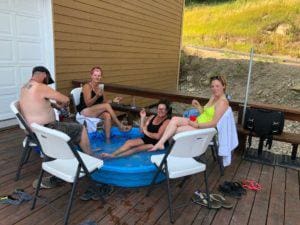 Relaxing at Sturgis RV Park