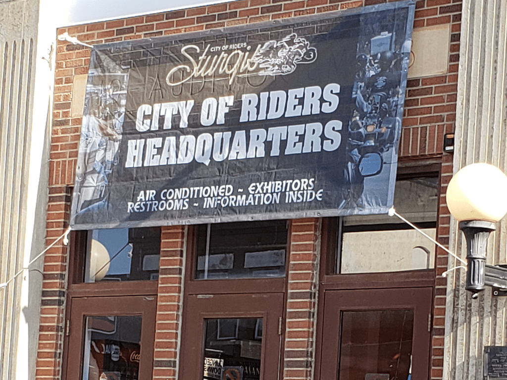 Sturgis Rally Headquarters Banner