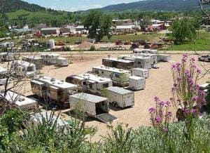 Overhead View of Sturgis RV Park