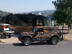 Sturgis RV Park Jeep